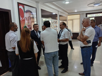 Goranboy rayon İcra Hakimiyyətində vətəndaşların müraciətləri dinlənildi