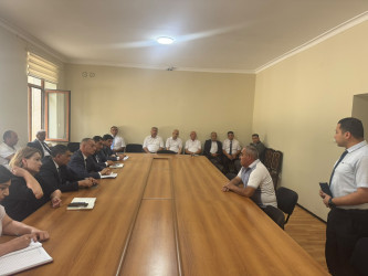 Goranboyda vətəndaş qəbulları davam edir