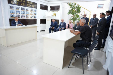 Goranboy rayon İcra Hakimiyyətində vətəndaşların növbəti qəbulu keçirildi