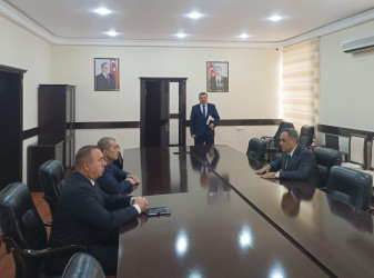Goranboy rayon İcra Hakimiyyətində vətəndaşların müraciətləri dinlənildi