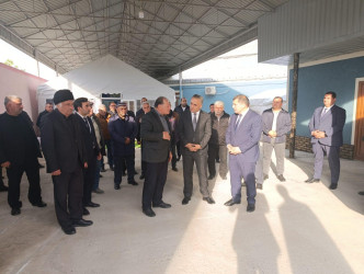 Goranboyda icra başçısı şəhid anasının yas mərasimində iştirak etdi