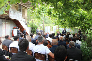 Erkeç kəndində səyyar qəbul keçirildi