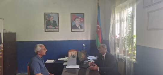 Goranboyda vətəndaşların müraciətlərinə xüsusi diqqət yetirilir