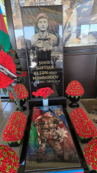 Goranboyda şəhid Səfiyar Məmmədov və Ümid İmamquliyevin il dönümü ilə bağlı məzarları ziyarət olundu
