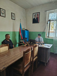 Goranboyda vətəndaş qəbulları davam edir
