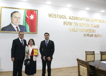 Goranboyda Yeni Azərbaycan Partiyasının təsis edilməsinin 33-cü ildönümü ilə bağlı, “Yeni Azərbaycan Partiyası – Zəfər Partiyası” adlı tədbir keçirildi