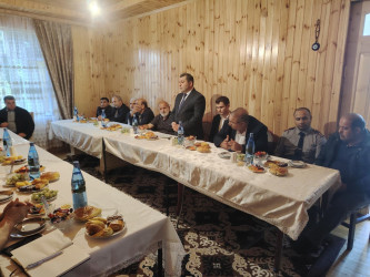 “27 sentyabr - Anım Günü” ərəfəsində Qaradağlı və Şadılı kəndlərindən olan Şəhid ailələri ilə görüş keçirildi