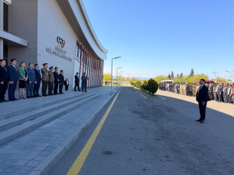 "Goranboy 2026-Gənclər Paytaxtı" layihəsi çərçivəsində "Şahin" hərbi-idman oyunu üzrə Goranboy rayon birinciliyi keçirildi.