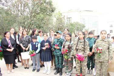 Goranboyda şəhid  Milli Qəhrəman Niyazi Aslanovun anım tədbiri keçirildi.