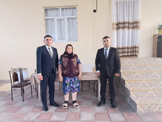 Goranboyda Qurban bayramı münasibəti ilə 500-dən çox ailə ziyarət olunaraq bayram sovqatları təqdim olundu