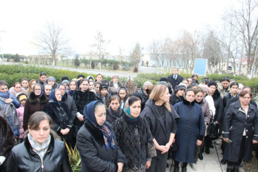 Goranboyda şəhid Milli Qəhrəman Niyazi Aslanov anıldı