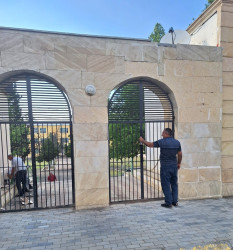 Goranboyda abadlıq və yenidənqurma işləri davam etdirilir