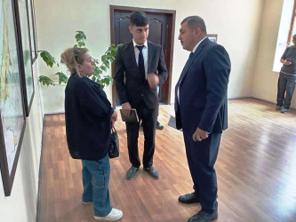 Goranboy rayon İcra Hakimiyyətində vətəndaşların müraciətləri dinlənildi