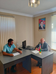 Goranboyda vətəndaş qəbulları davam edir