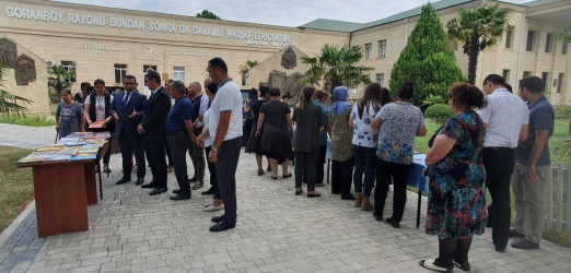 Goranboyda  “Azərbaycan Əlifbası və Azərbaycan Dili Günü” ilə bağlı tədbir keçirildi