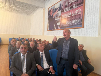 “Goranboy rayonunda pambıqçılığın inkişafı” mövzusunda müşavirə keçirildi