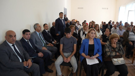 Goranboyda növbəti səyyar qəbul Aşağı Ağcakənd qəsəbəsində keçirildi