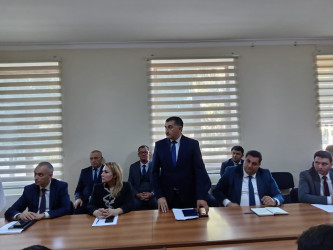 YAP Goranboy rayon təşkilatının rayon İcra Hakimiyyəti ərazi partiya təşkilatında hesabat-seçki konfransı keçirildi