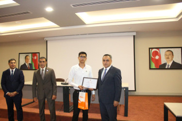 Goranboyda ali məktəblərə qəbul olan məzunlarla görüş keçirildi