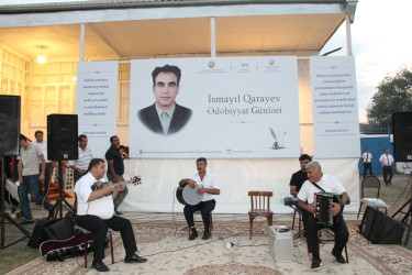Goranboyda “İsmayıl Qarayev Ədəbiyyat Günləri” adlı ədəbi-bədii gecə keçirildi