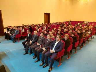 Goranboyda “20 Yanvar–Azərbaycan xalqının şərəf və qürur günüdür”  mövzusunda tədbir keçirildi