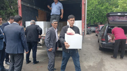 Milli Məclisin deputatı, Respublika Ağsaqqallar Şurasının sədr müavini Ağalar Vəliyev tərəfindən 50 nəfər rayon ağsaqqallar şurası üzvlərinə Qurban bayramı münasibətilə sovqat verildi.