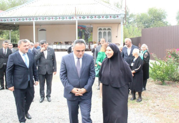 Səfikürd kəndində,  “27 sentyabr Anım günü” ilə bağlı, şəhid ailələri ilə görüş keçirildi.