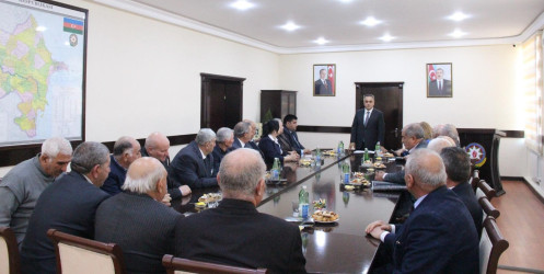 Goranboyda, “Konstitusiya və Suverenlik İli” çərçivəsində   “Qərbi Azərbaycan həqiqətləri: Tarixdən gələcəyə” adlı tədbir  keçirildi