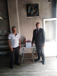 Goranboy rayon İcra Hakimiyyəti tərəfindən, Qurban bayramı mübasibətilə şəhid, qazi, çernobıl əlili və aztəminatlı ailələrə bayram sovqatları verildi