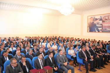 Goranboy rayon İcra Hakimiyyəti Başçısı yanında Şuranın  növbəti iclası keçirildi
