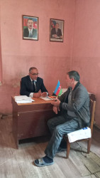 Goranboyda vətəndaş qəbulları davam edir