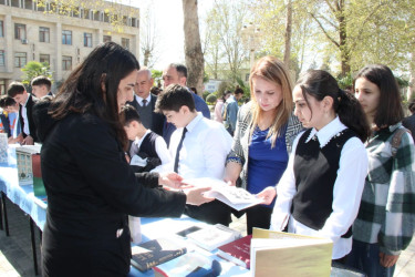 Goranboy şəhərində “2023-cü il-Heydər Əliyev ili”  ilə bağlı,  kitab sərgisi təşkil edildi.