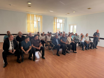 Goranboy rayonunun Fəxralı kəndində 2026–2030-cu illər üçün Dövlət Proqramının icrası ilə bağlı marifləndirici görüş keçirildi