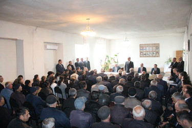 Goranboyda növbəti səyyar qəbul Nizami kəndində keçirildi