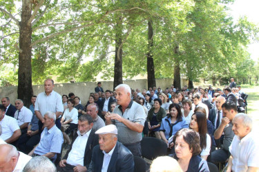 Goranboy rayonunun  Hazırəhmədli  kəndində səyyar qəbul keçirildi.