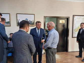 Goranboyda vətəndaş qəbulları davam edir