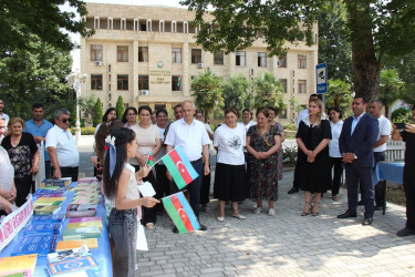 Goranboyda “Azərbaycan Əlifbası və Azərbaycan Dili Günü” ilə bağlı tədbir keçirildi