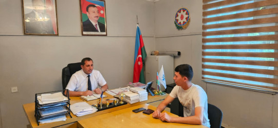 Goranboyda vətəndaş qəbulları davam edir