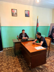 Goranboyda vətəndaşların müraciətlərinə xüsusi diqqət yetirilir