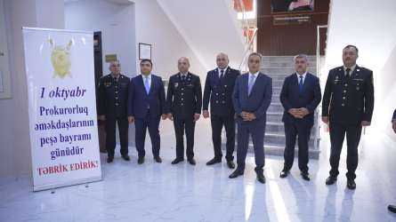 Goranboy rayonunda Prokurorluq işçilərinin Peşə bayramı qeyd edildi