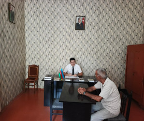 Goranboyda vətəndaş qəbulları davam edir