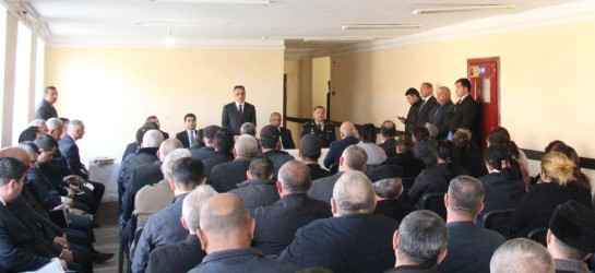 Hazırəhmədli kəndində səyyar qəbul keçirildi