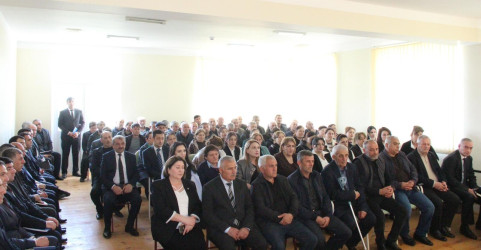 Xınalıda səyyar qəbul keçirildi