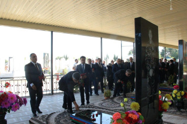 “27 sentyabr-Anım Günü”nün beşinci ildönümü ilə bağlı Balakürd qəbirstanlığında və Şəhidlər Xiyabanında şəhidlərimizin məzarları ziyarət olundu