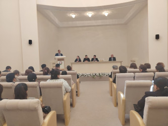 Goranboyda “İnsan hüquq və azadlıqlarının təminatı dövlət siyasətinin əsas prioritetidir” mövzusunda tədbir keçirildi