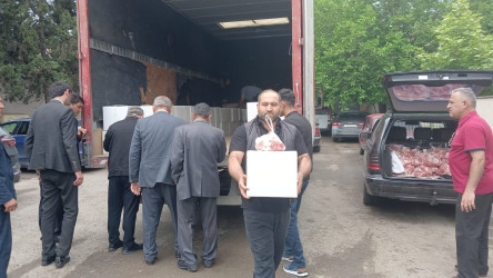 Milli Məclisin deputatı, Respublika Ağsaqqallar Şurasının sədr müavini Ağalar Vəliyev tərəfindən 50 nəfər rayon ağsaqqallar şurası üzvlərinə Qurban bayramı münasibətilə sovqat verildi.