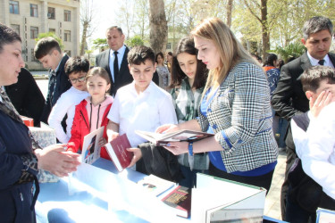 Goranboy şəhərində “2023-cü il-Heydər Əliyev ili”  ilə bağlı,  kitab sərgisi təşkil edildi.