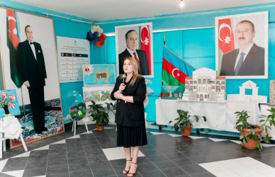 Goranboy rayonunda Ümummilli Lider Heydər Əliyevin anadan olmasının 103-cü ildönümü ilə bağlı tədbirlər davam etdirilir