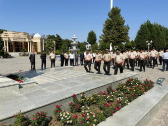 Goranboyda Xüsusi Dövlət Mühafizə Xidməti əməkdaşlarının peşə bayramı ilə bağlı, tədbir keçirildi.