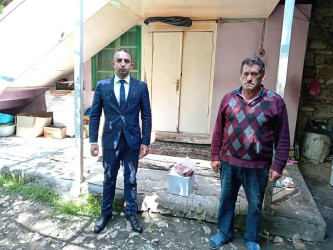 Goranboy rayon İcra Hakimiyyəti tərəfindən, Qurban bayramı mübasibətilə şəhid, qazi, çernobıl əlili və aztəminatlı ailələrə bayram sovqatları verildi